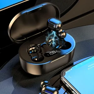 NEW SENYANG 2025 Wireless Headphones with 5-in-1 Smart Features, Noise Cancelling, Touch Control, HD Call, USB-C Charging Case, Compatible with Android & for iphone