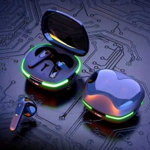 HiFi Stereo Wireless Earphones with LED Charging Display, Touch Control, Active Noise Cancellation, USB-C Fast Charging Case
