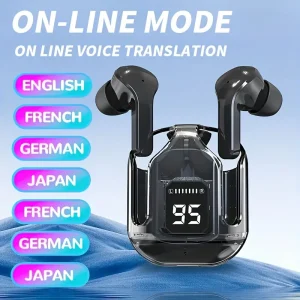 [New Wireless Earbuds Headset] Wireless Earphones | In-Ear TWS Touch Headphones for Sports Music Games iOS/Android