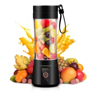 Large Capacity Insulated Stainless Steel Juicer Cup | 21.98oz, Portable, Household Use, Cold and Hot, Charging, 304 Stainless Steel